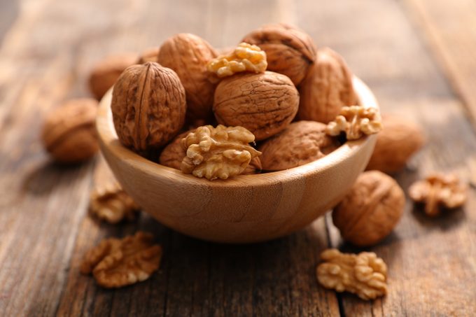 walnuts in bowl