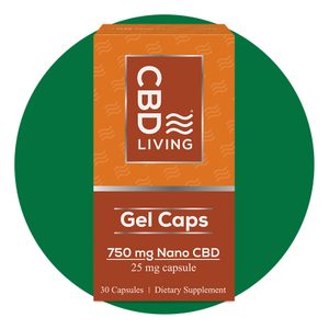 CBD Living Nano CBD Hemp Oil Capsules