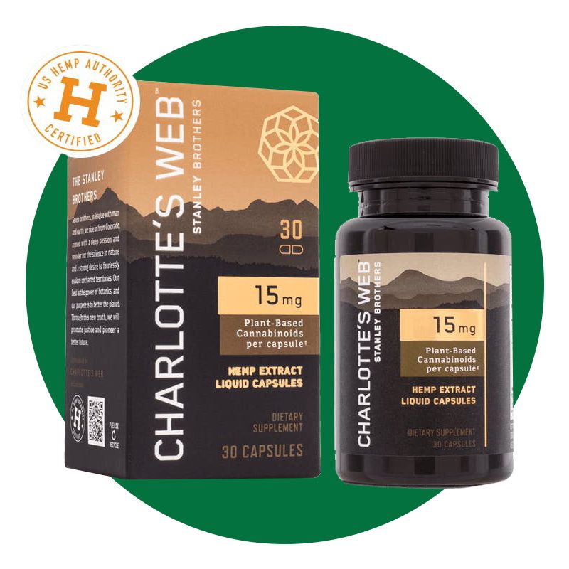 Charlotte's Web 15 mg CBD Oil Liquid Capsules