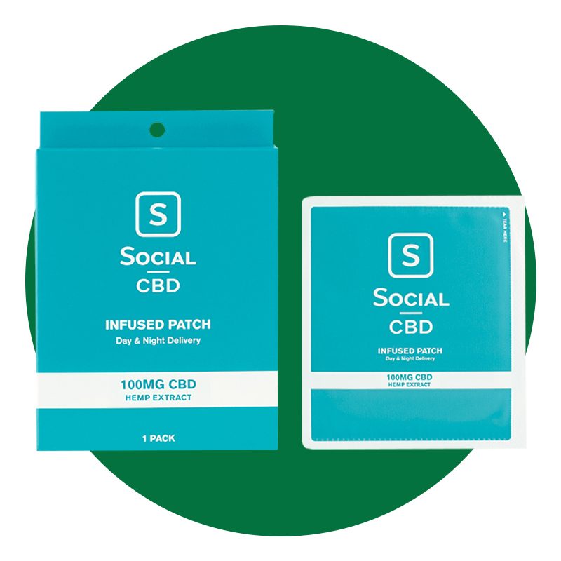 Social CBD CBD Infused Patch