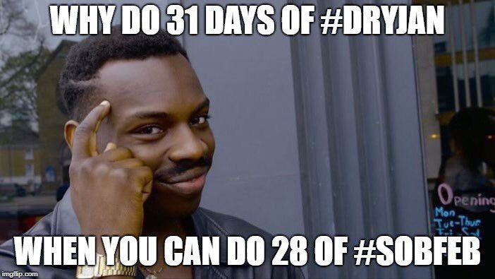 dry january meme