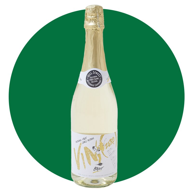 vin zero brut alcohol free sparkling wine