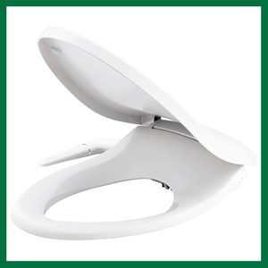 Kohler Puretide Quiet-Close Elongated Manual Bidet Toilet Seat