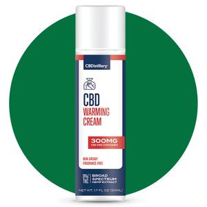Cbdistillery Broad Spectrum Cbd Warming Cream