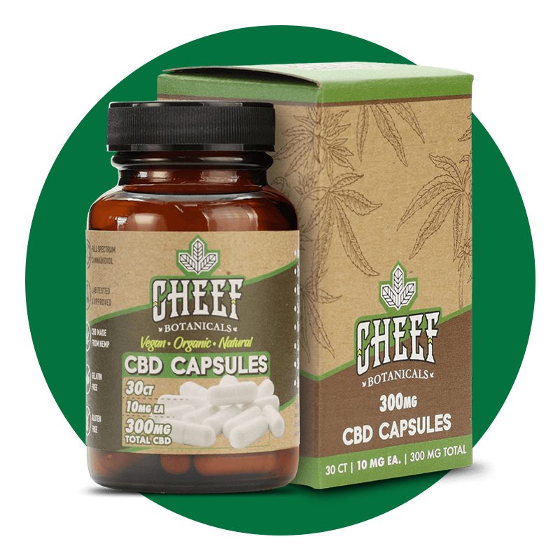 Cheef Botanicals Vegan CBD Capsules