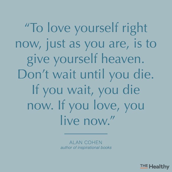 self love quote card