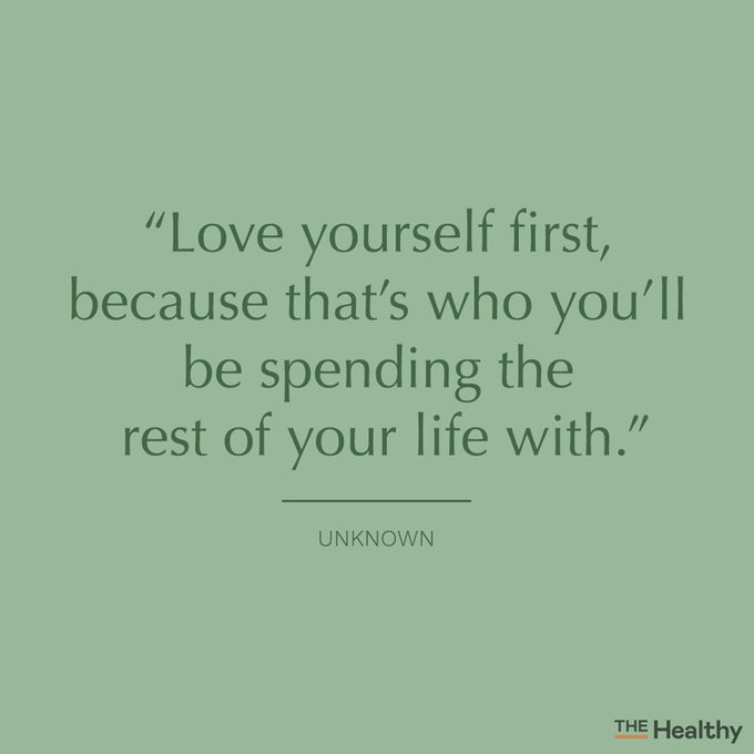 self love quote card