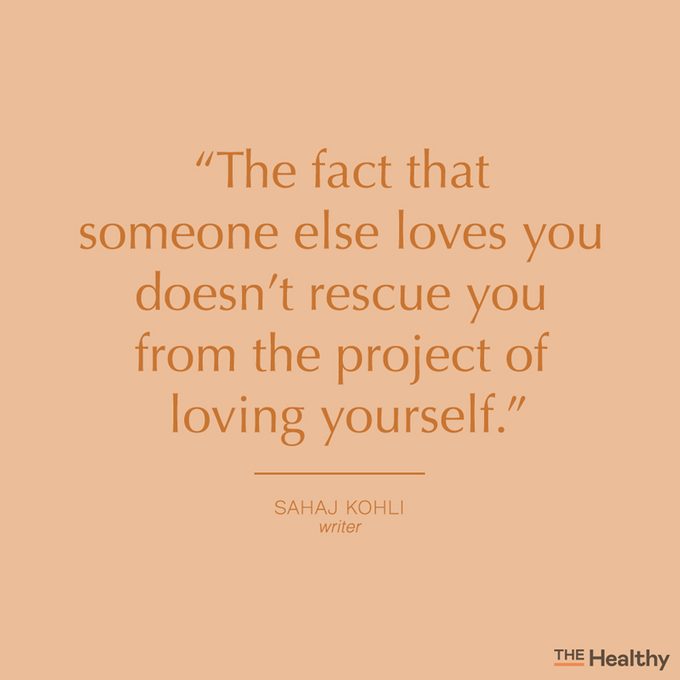 self love quote card