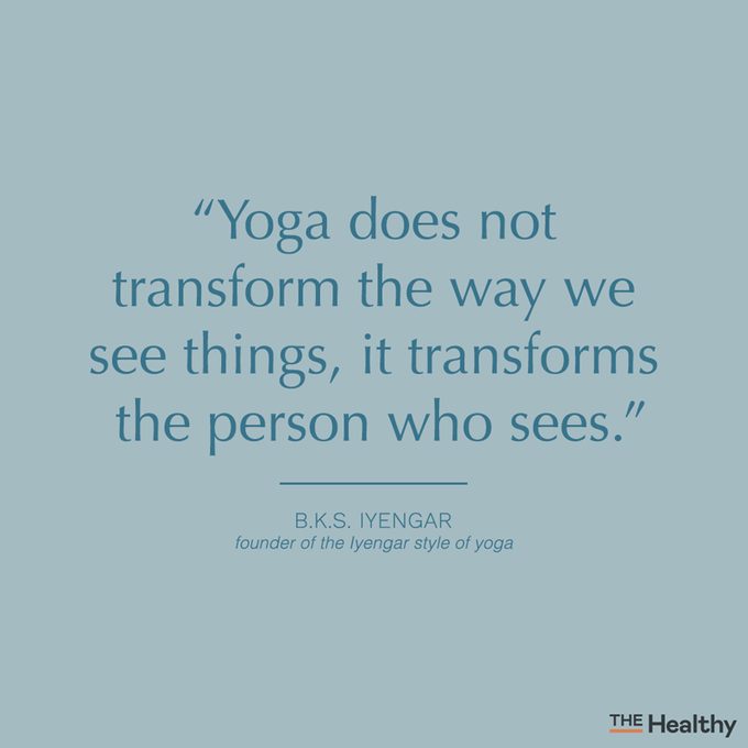 yoga quote card