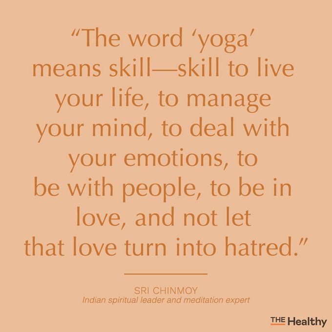 yoga quote card