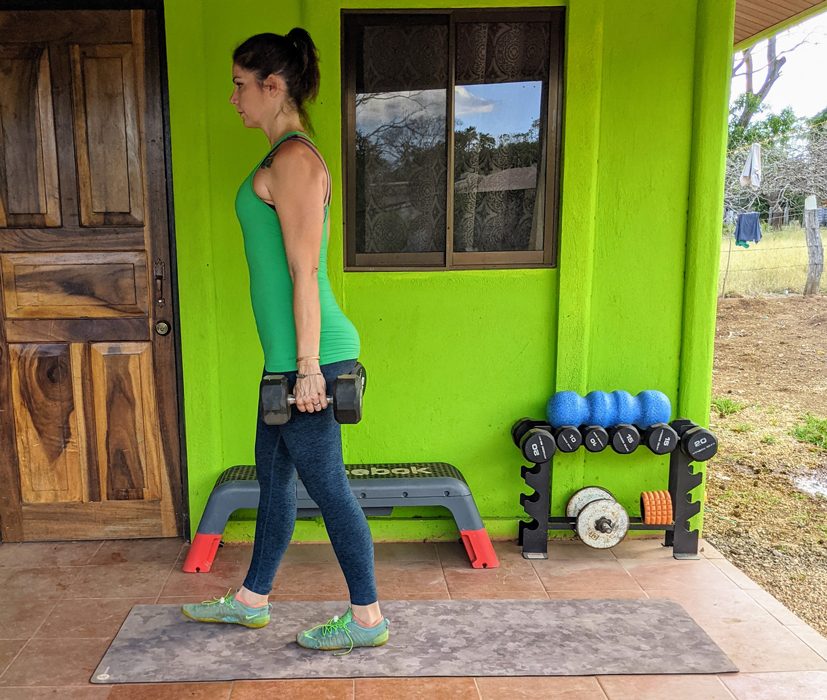 Farmers Walk Suitcase Exercise01