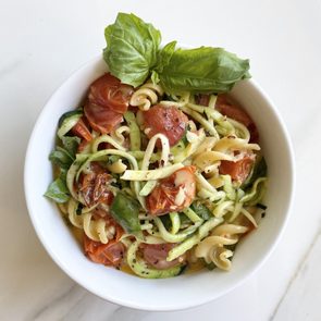 vegan feta pasta