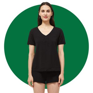 Eizniz Womens Merino Wool Pajama Set