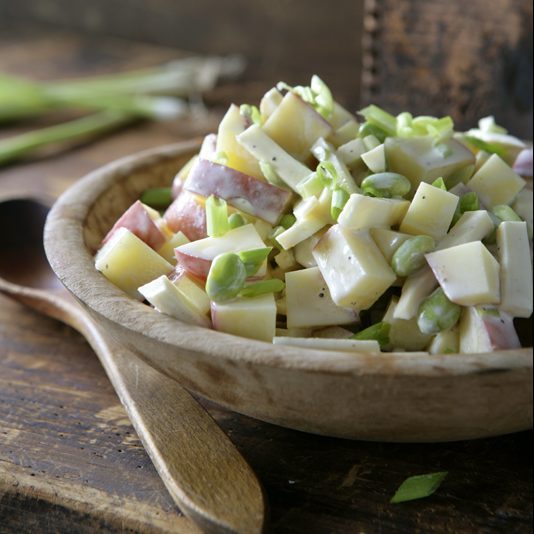edamame potato salad