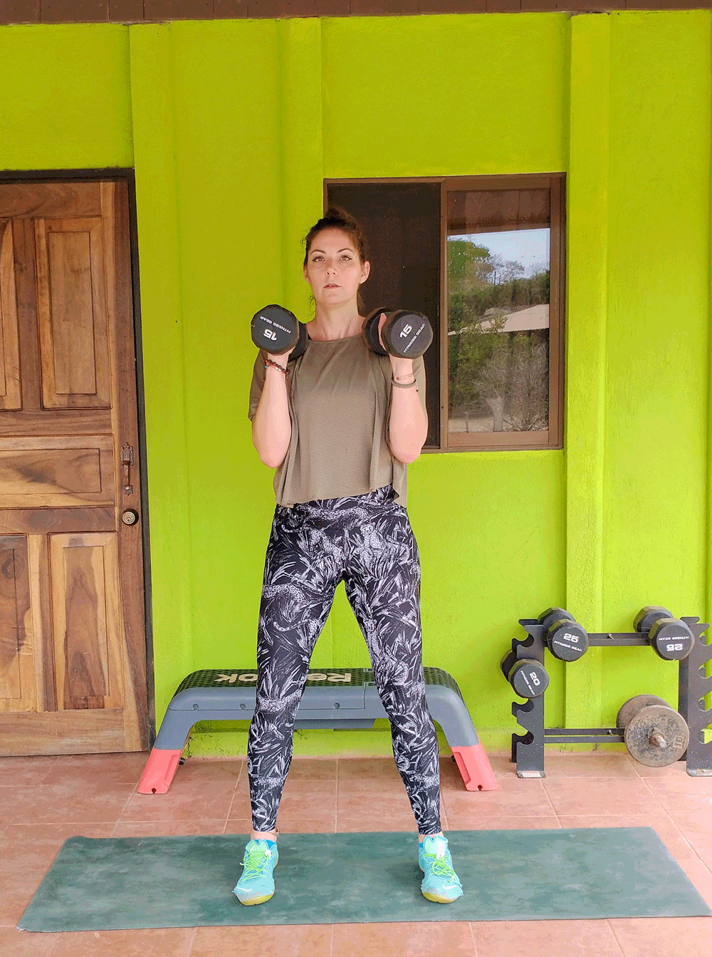 Squat Press Exercise