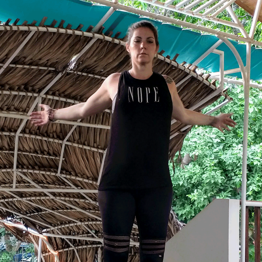 Dynamic Bear Hug Stretch