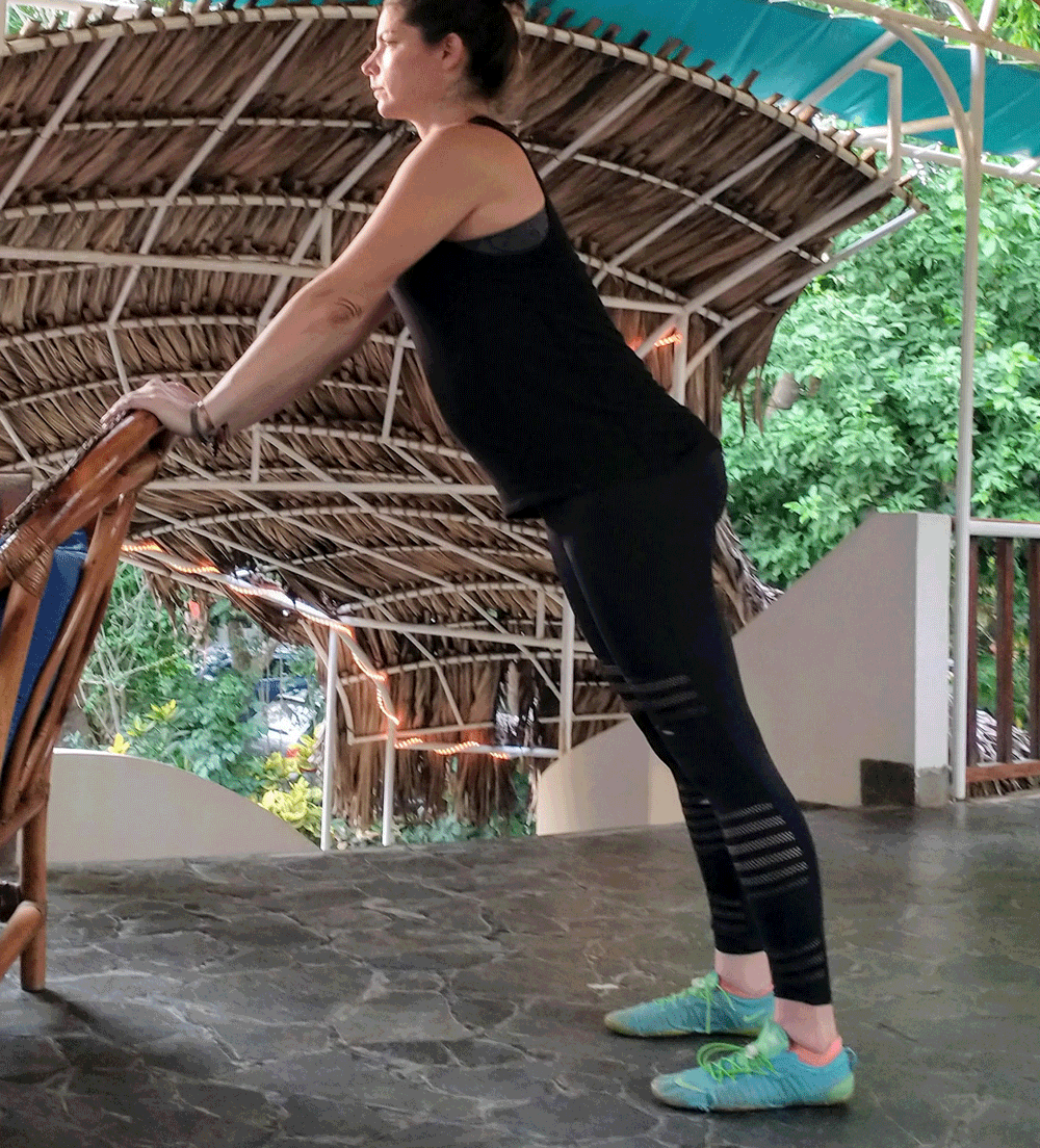 Modified Downward Dog Stretch