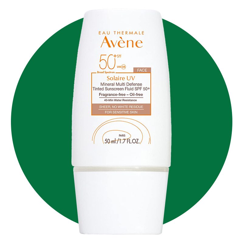 Eau Thermale Avene Solarie Uv Mineral Multi Defense Tinted Sunscreen