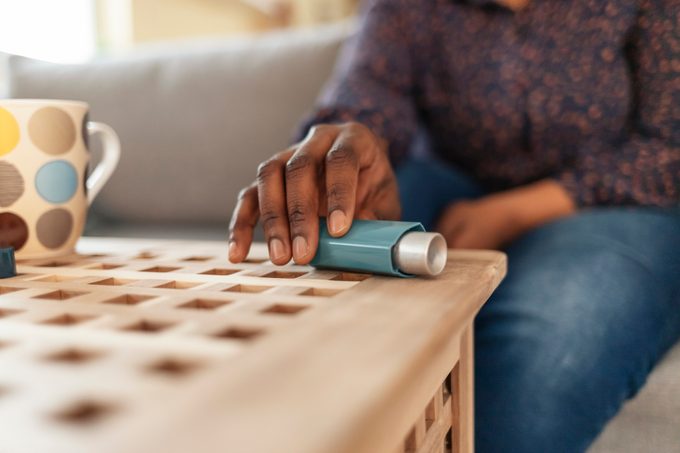 I'm always one step ahead of my asthma