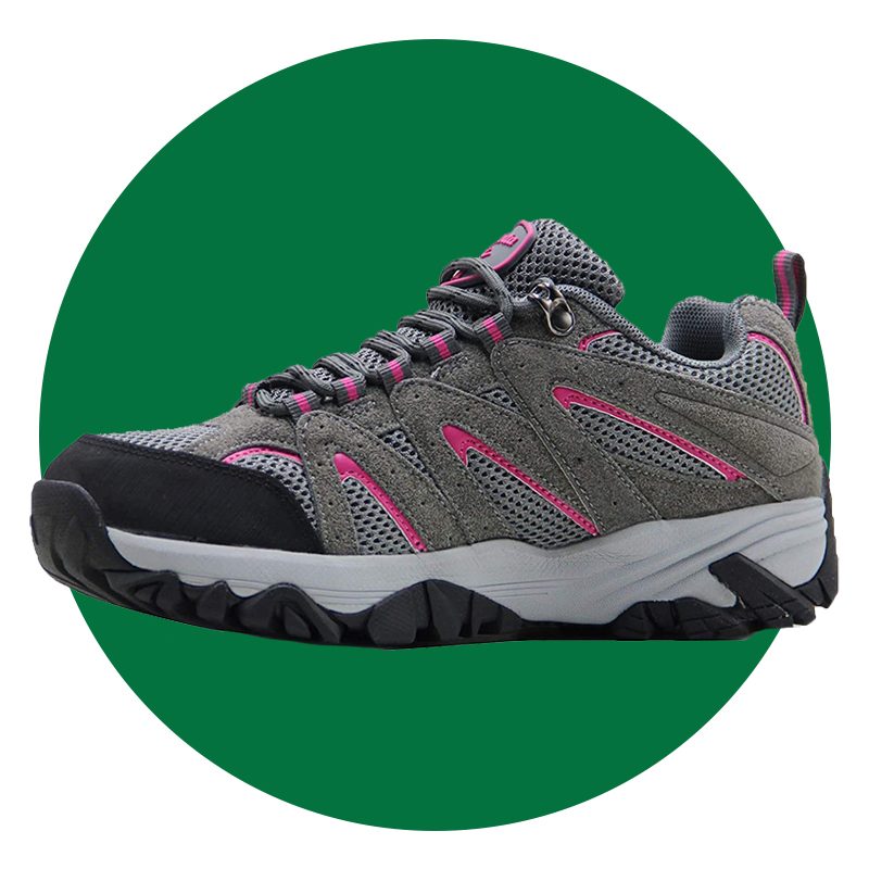 Bomkinta Womens Anti Slip Lightweight Breathable Hiking Shoe
