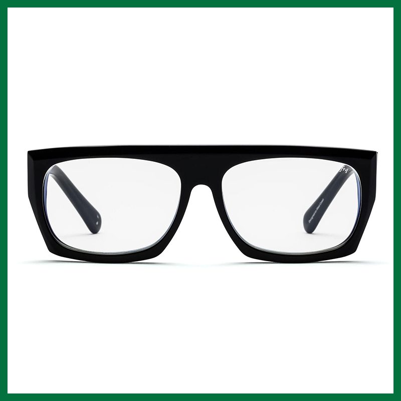 Caddis 12 Bar Reading Glasses In Gloss Black