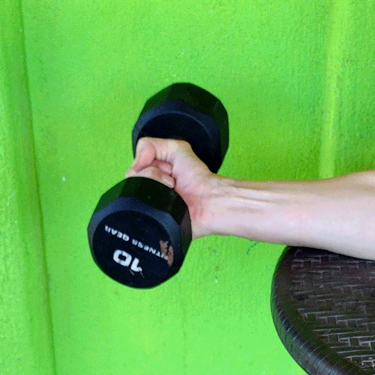 Dumbbell Twists Tennis Elbow Exercise