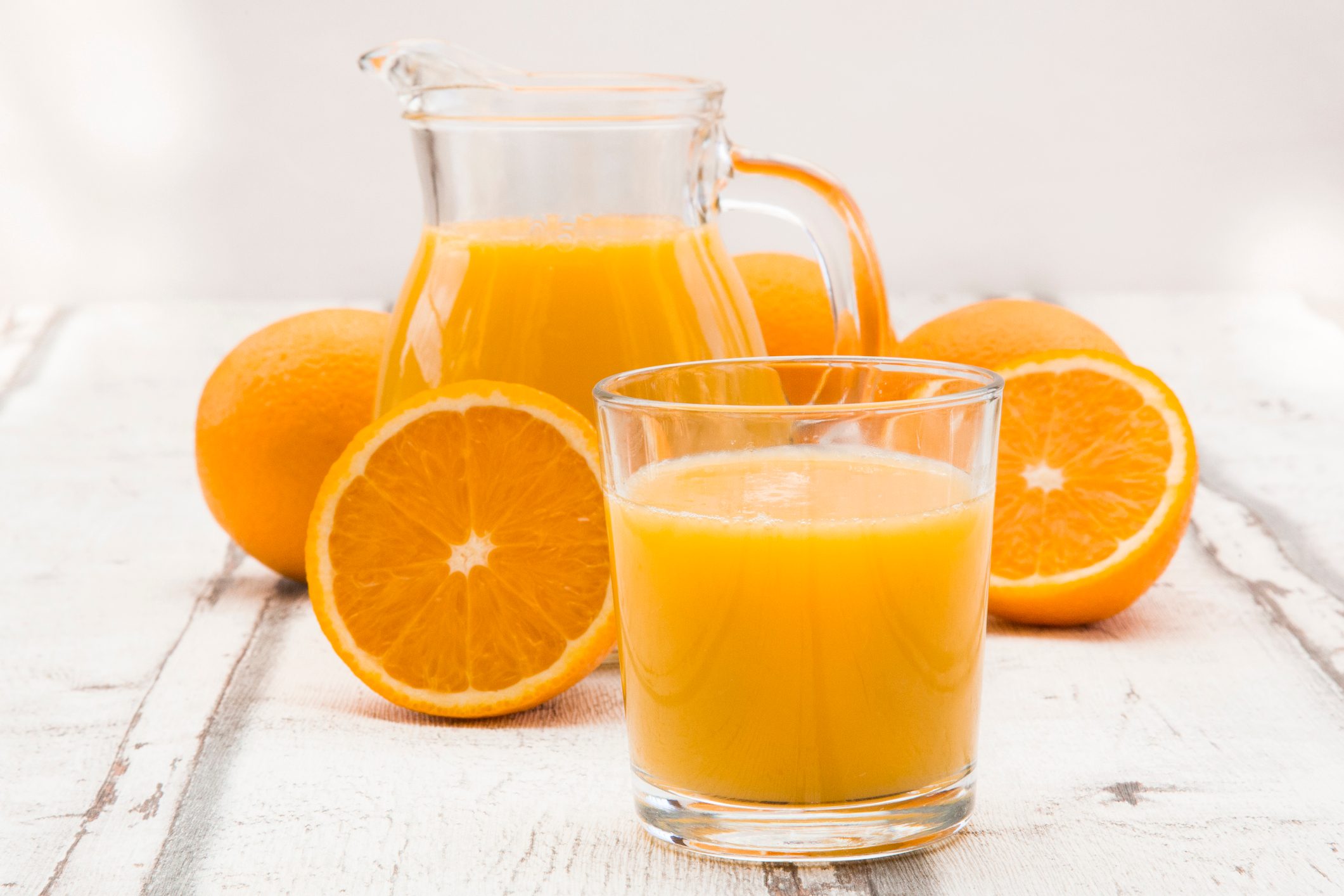 Freshly squeezed orange juice