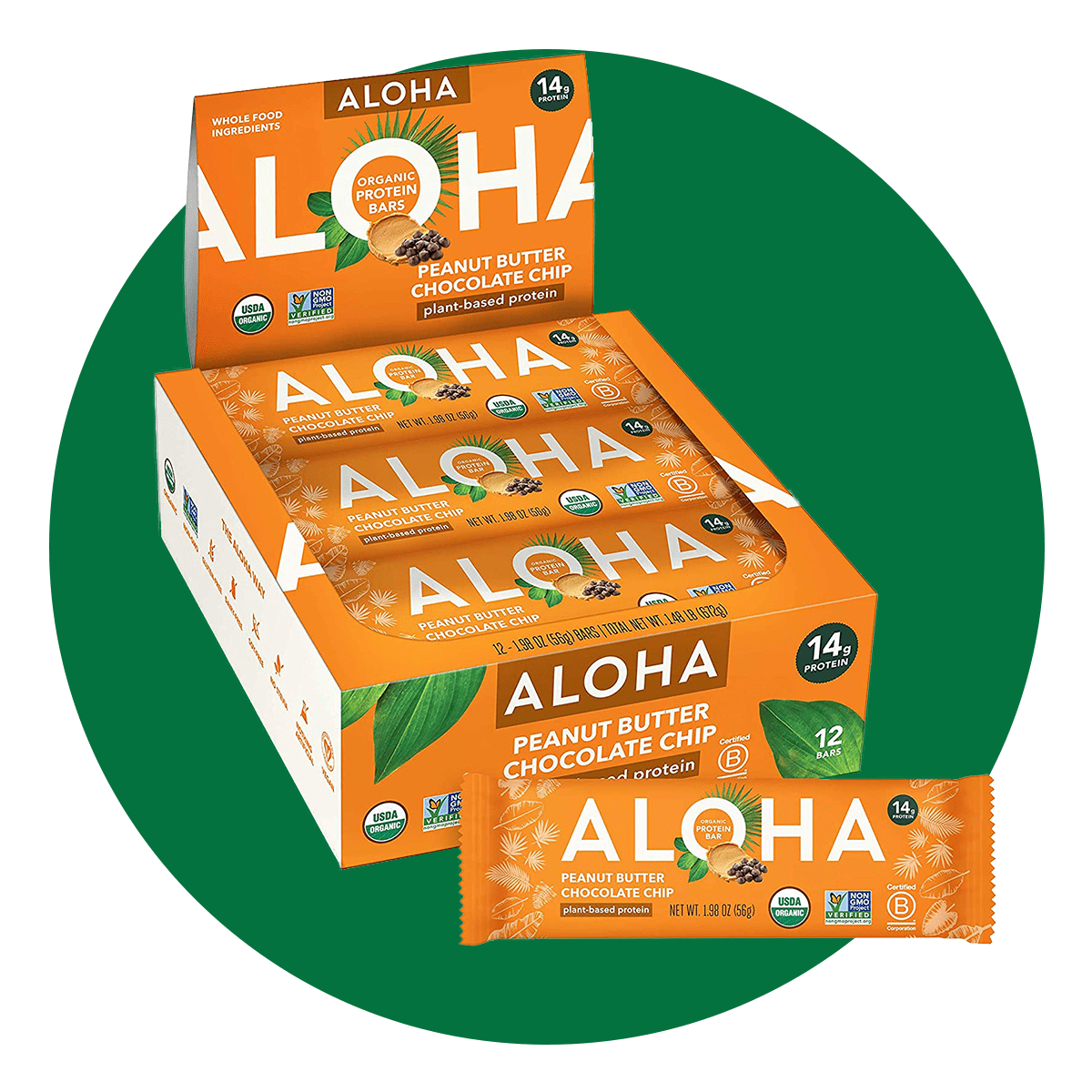 Aloha Organic Plant Based Protein Bars Ecomm Via Amazon