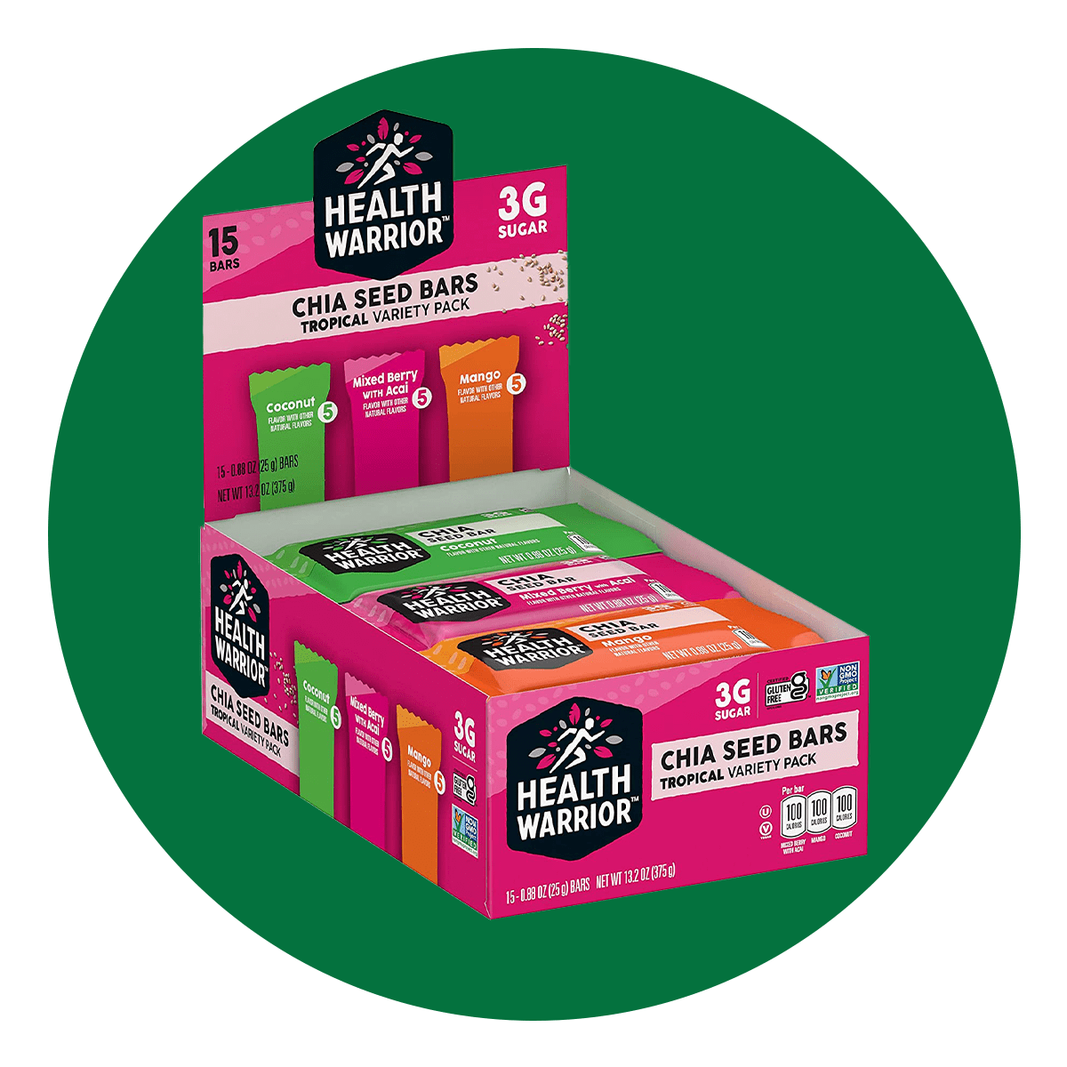 Health Warrior Chia Bars Acai Berry Ecomm Via Amazon