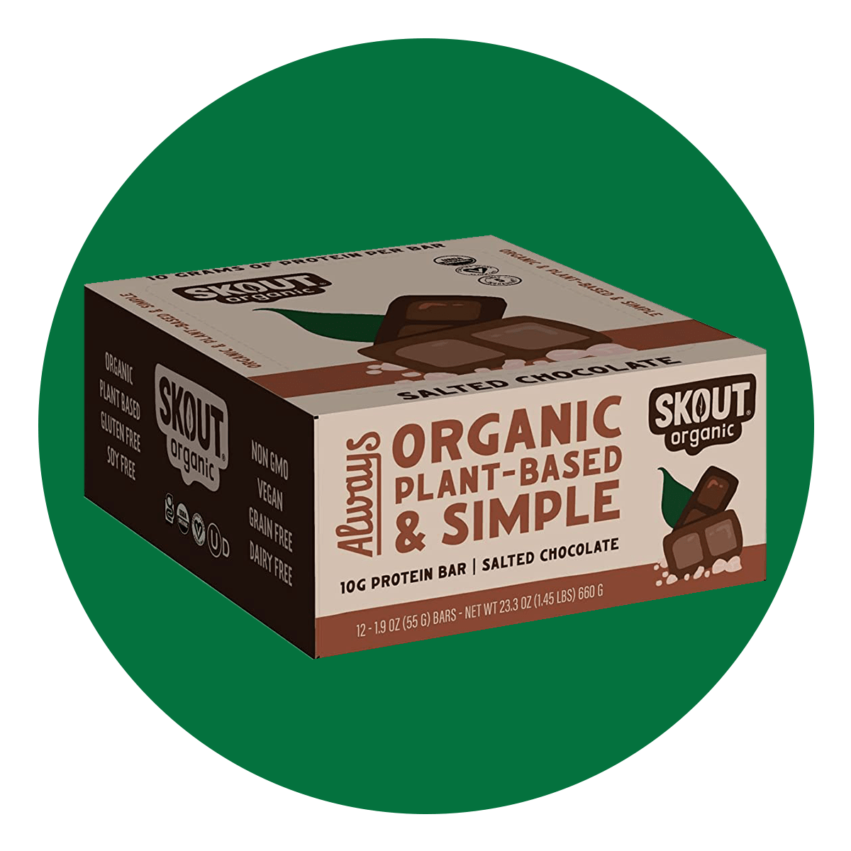 Skout Organic Plant Based Protein Bars Ecomm Via Amazon