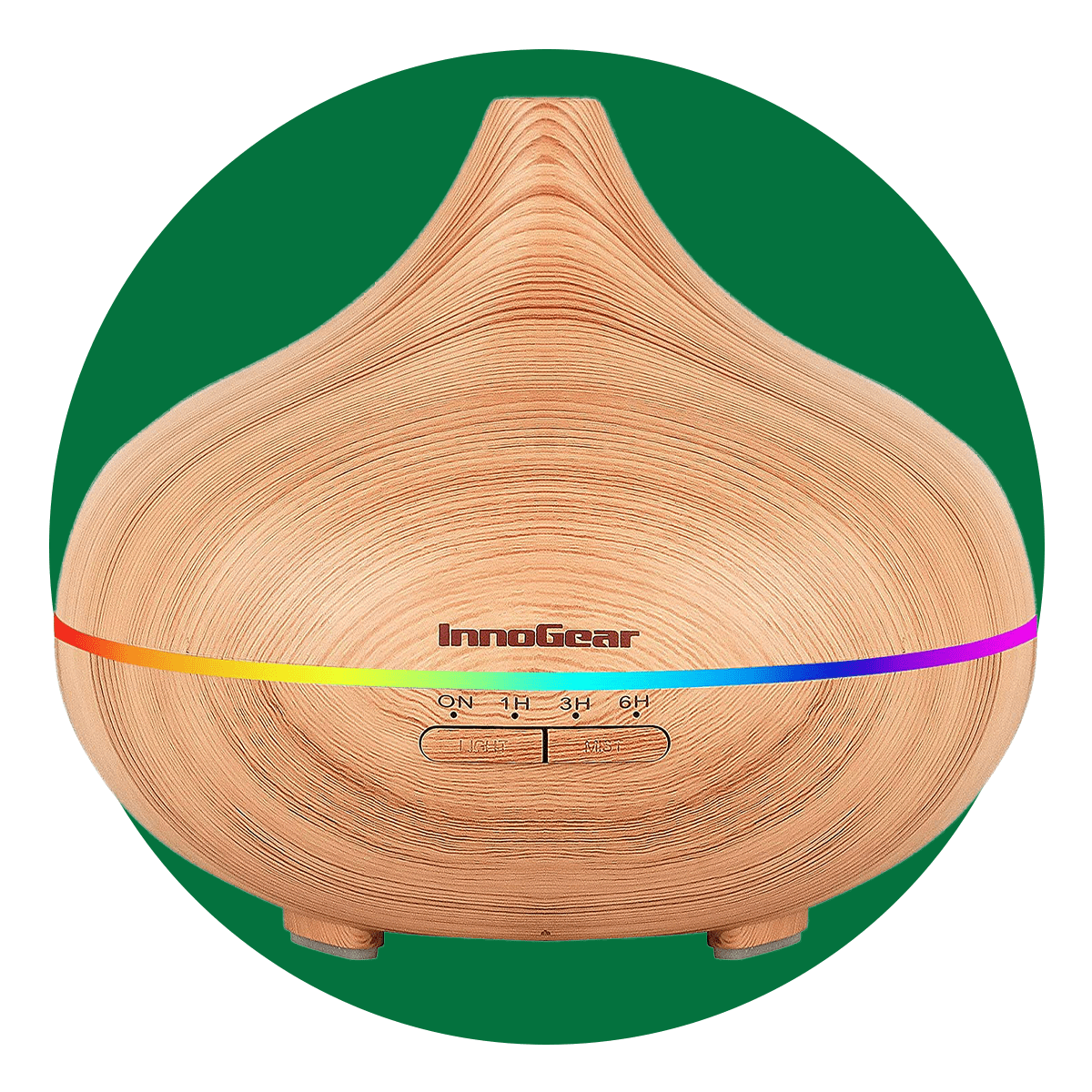 Innogear Essential Oil Diffuser Wood Grain Ecomm Via Amazon.com