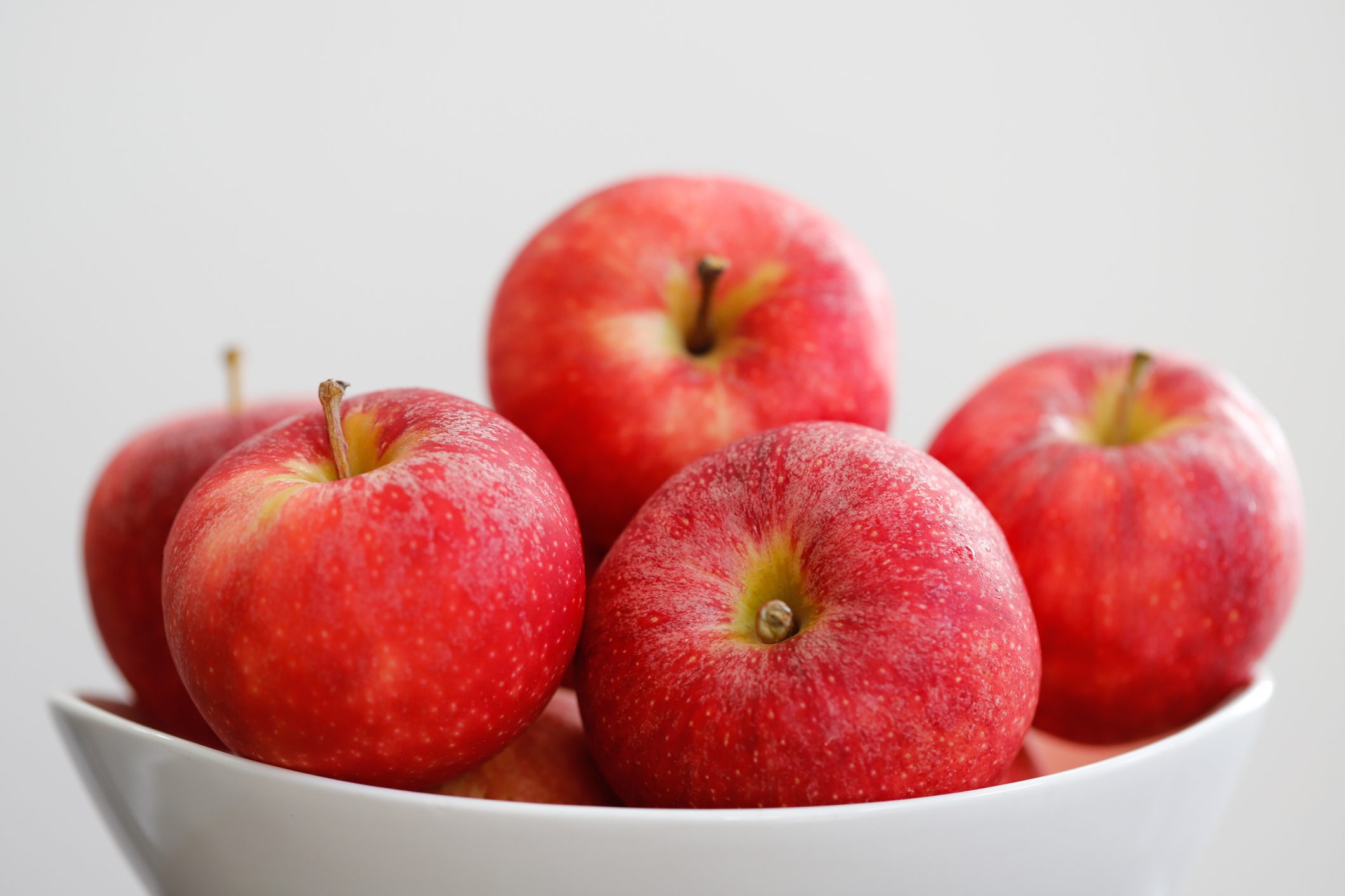 Apples in a bowl