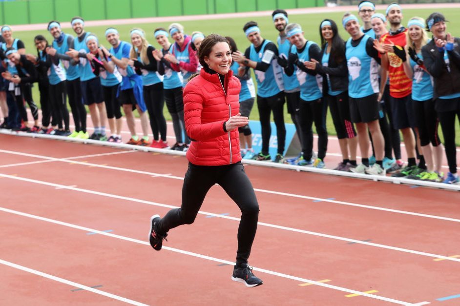 The Duke & Duchess Of Cambridge And Prince Harry Join Team Heads Together At A London Marathon Training Day