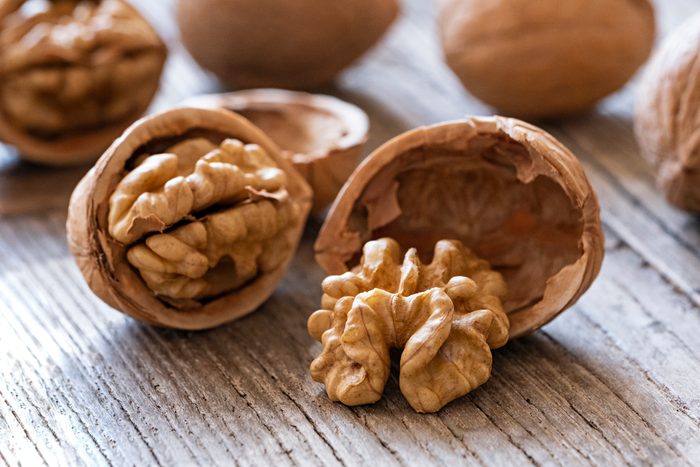 Walnuts Close-up