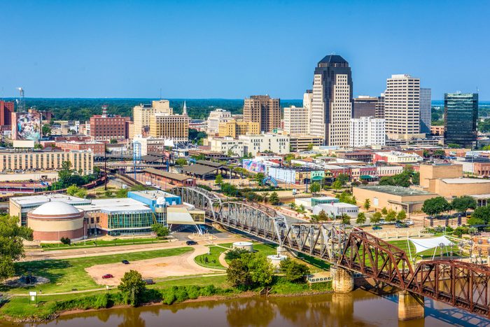 Shreveport, Louisiana, USA Skyline