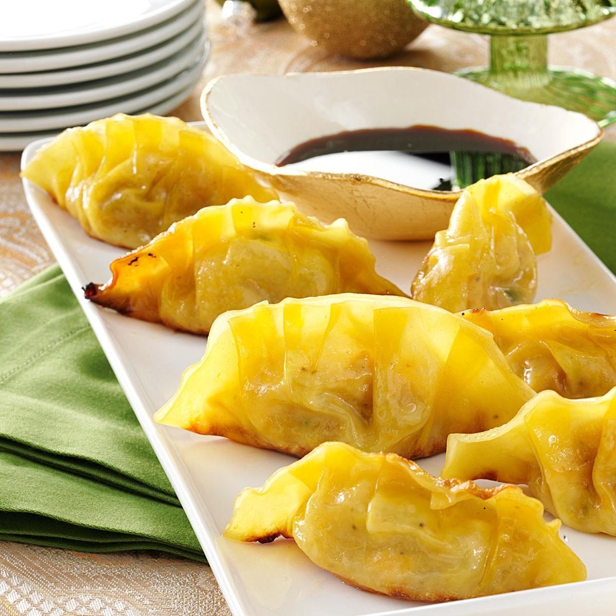 Sweet Potato Pot Stickers