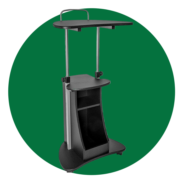 Techni Mobili Sit To Stand Laptop Cart Ecomm Via Amazon.com