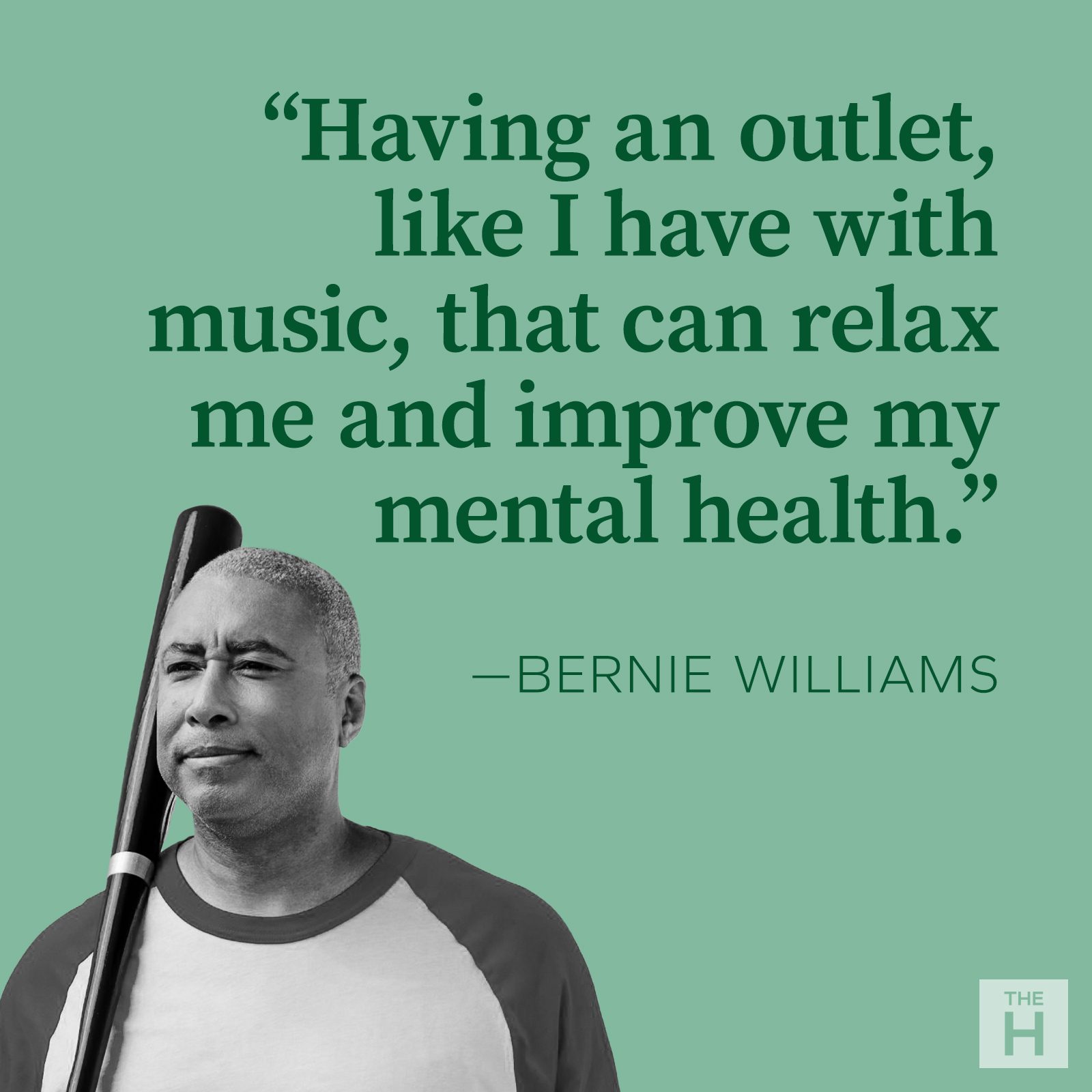 23 Celebs Self Care Secrets 15 Bernie Williams