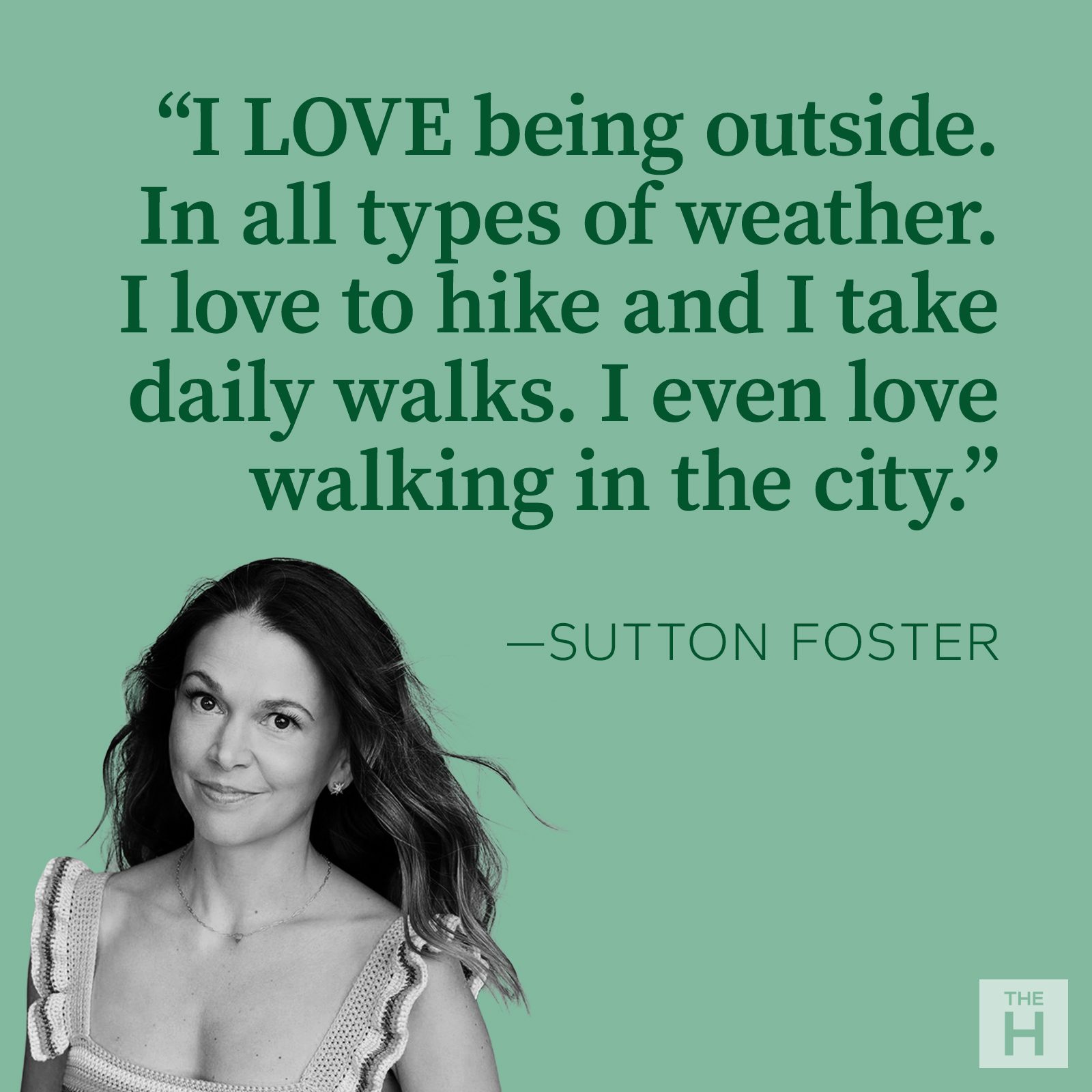 23 Celebs Self Care Secrets 17 Sutton Foster