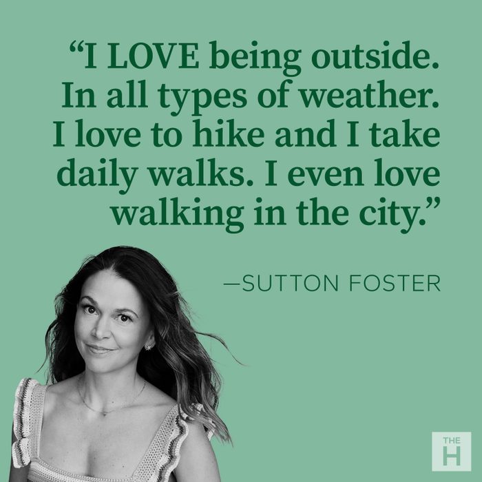 23 Celebs Self Care Secrets 17 Sutton Foster