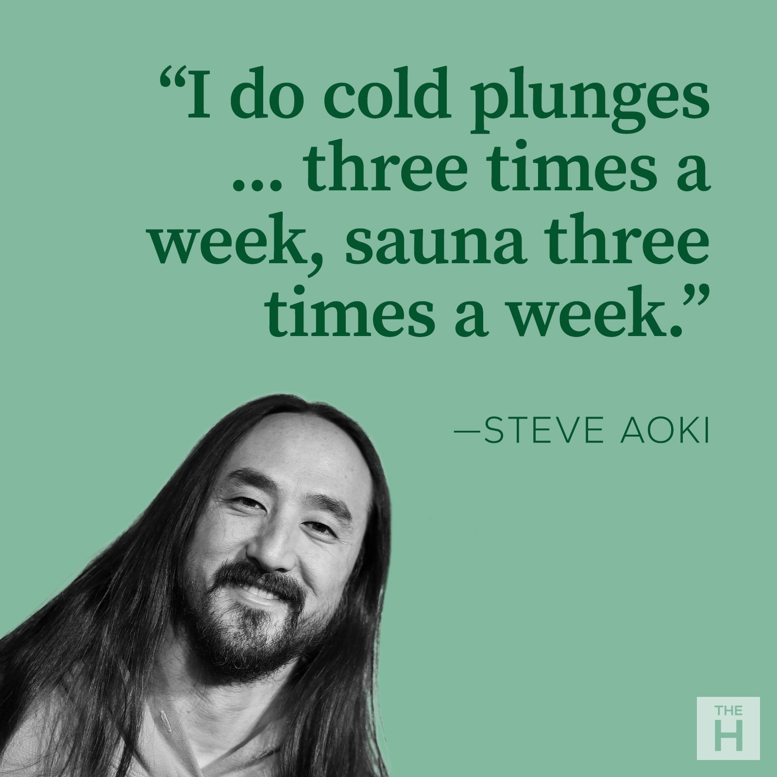 23 Celebs Self Care Secrets 5 Steve Aoki