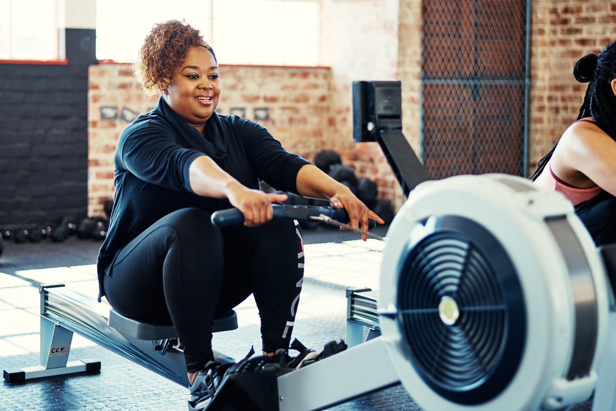 Rowing closer to her goals each day