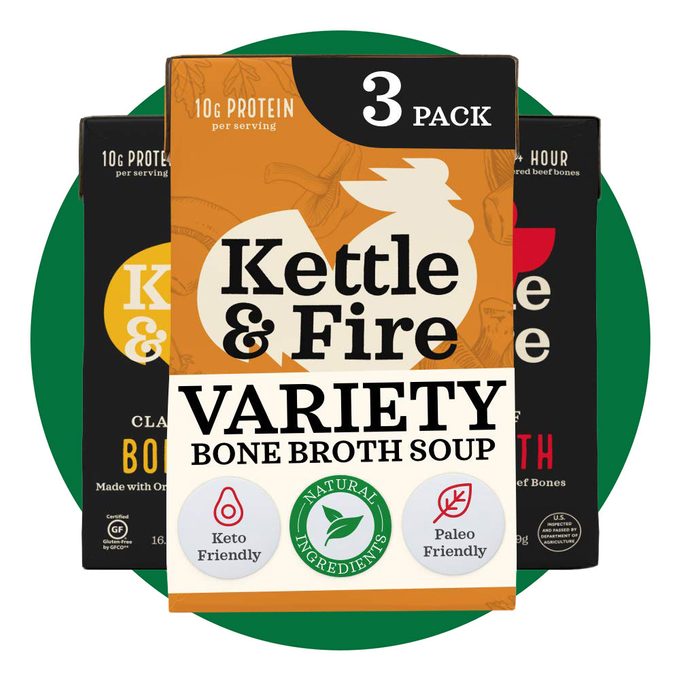 Kettle And Fire Variety Bone Broth Soup