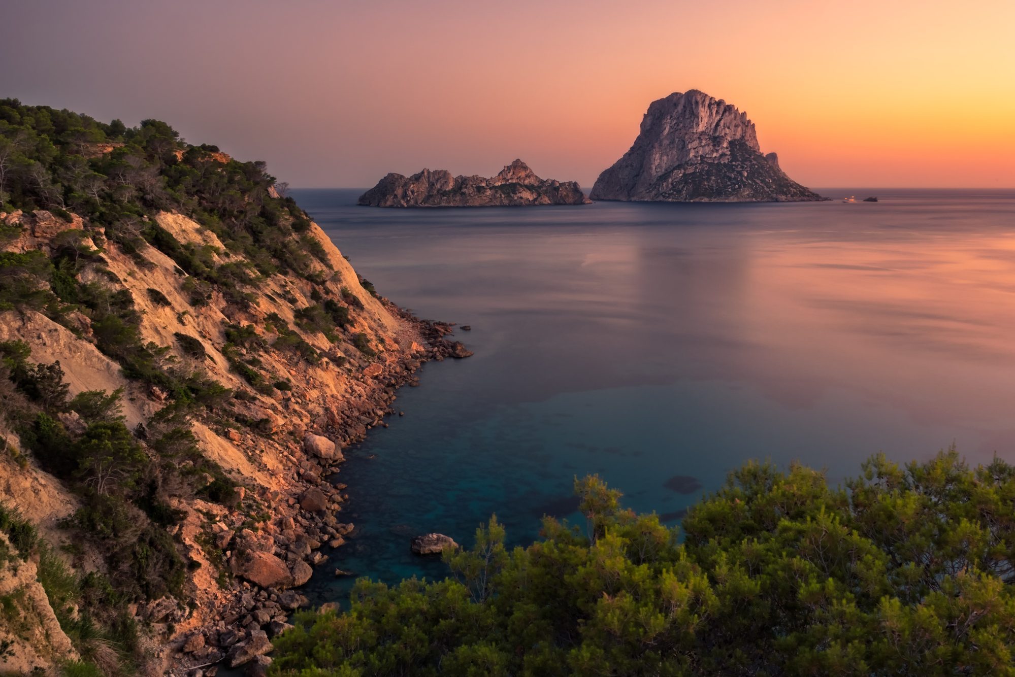 Es Vedra in Ibiza,spain