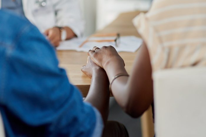 They're hopeful for positive results relating to their health