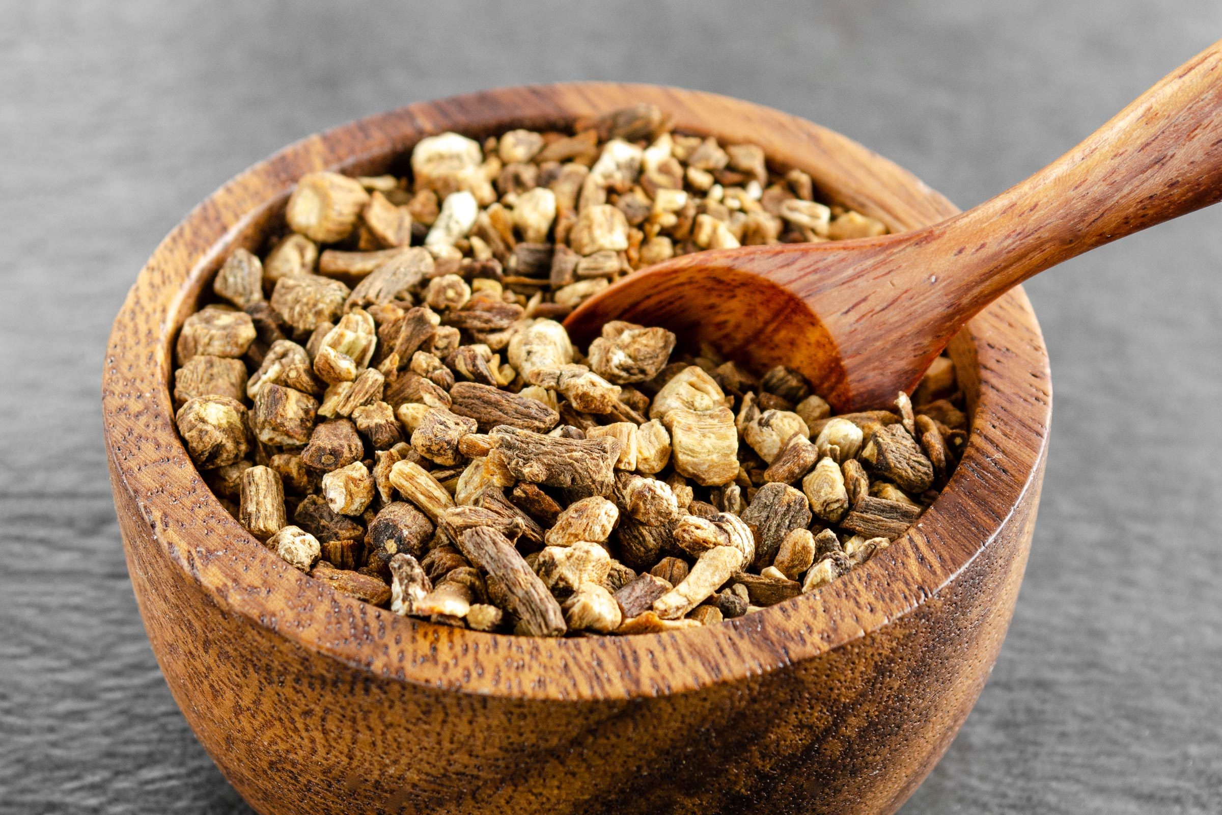 Dried And Roasted Dandelion Roots For Tea