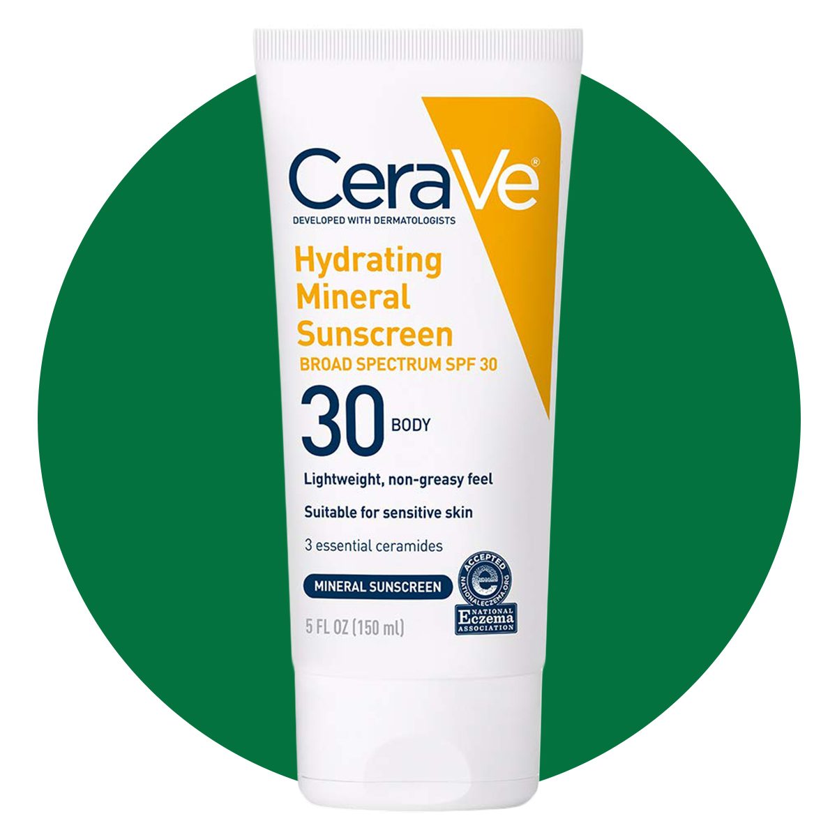CeraVe Hydrating Mineral Sunscreen SPF30
