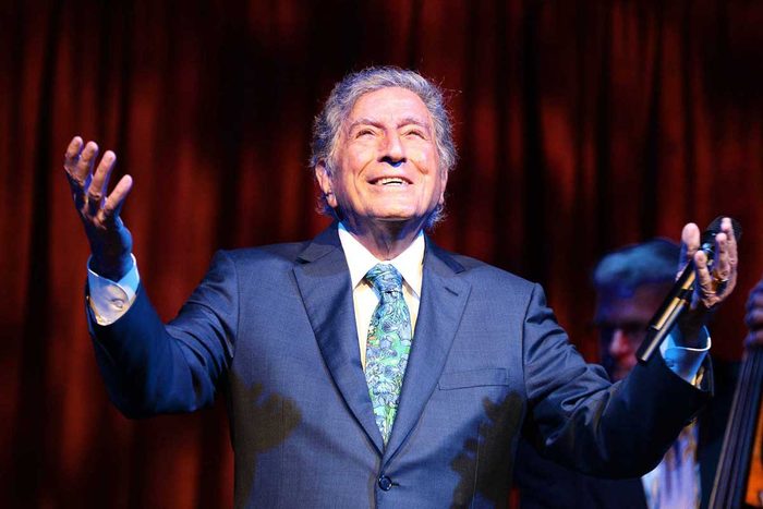 Tony Bennett on stage