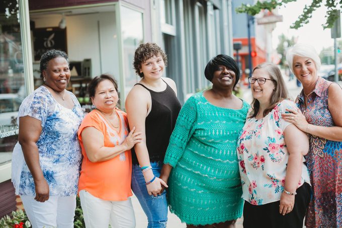 Pink Ribbon Good Client Group Shot