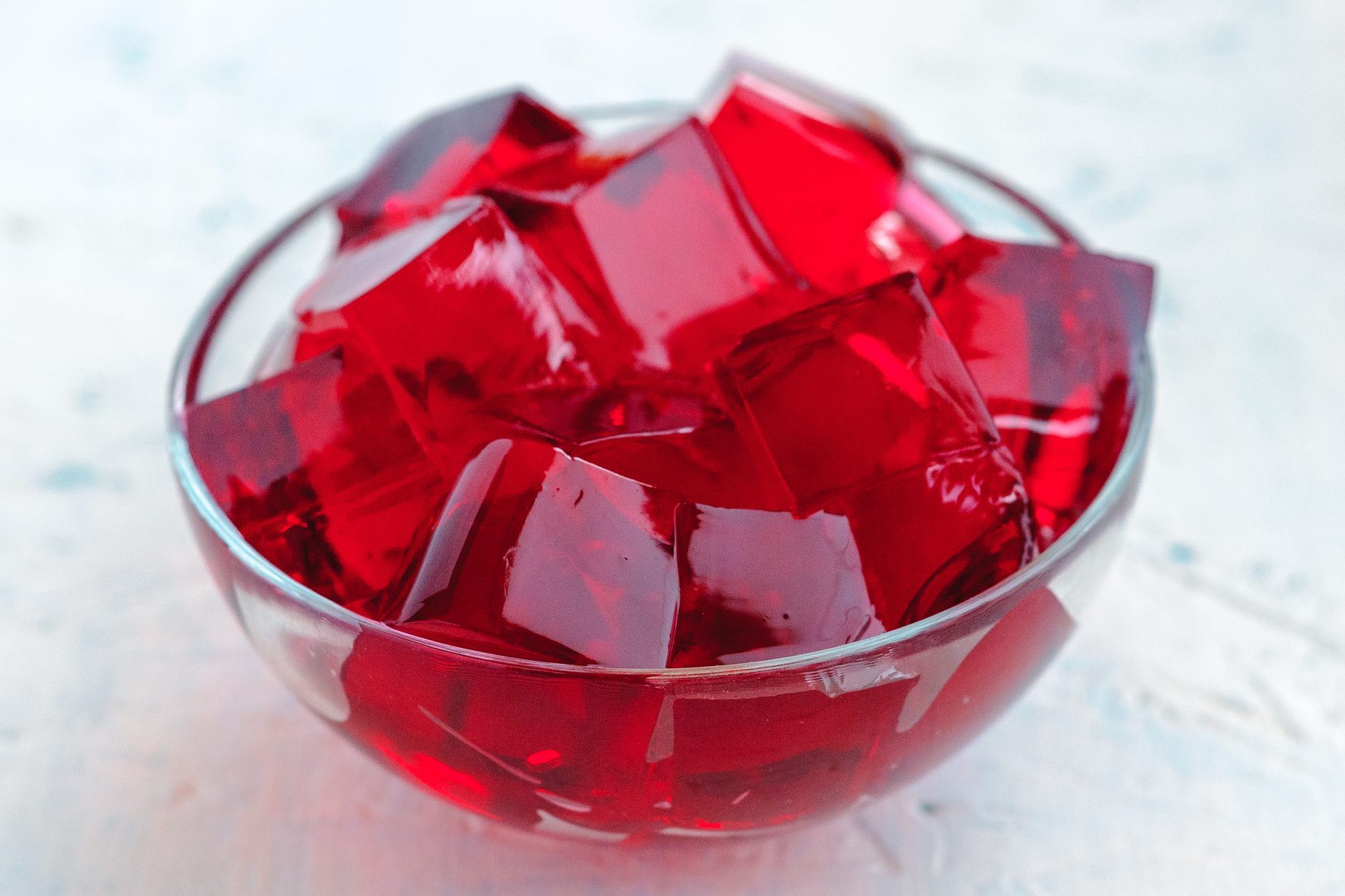 Red Jelly Cubes